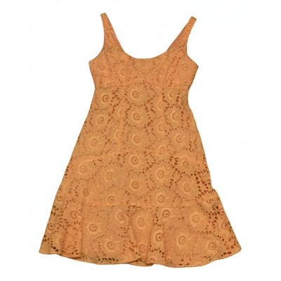 Pre-owned Nanette Lepore Mini Dress In Orange