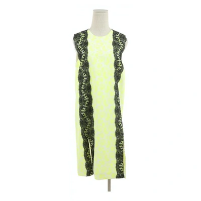 Pre-owned Christopher Kane Mid-length Dress In Yellow