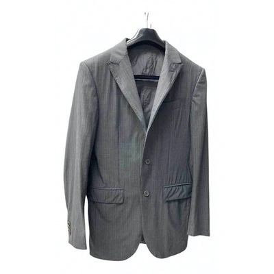 Pre-owned Ermenegildo Zegna Wool Suit In Grey