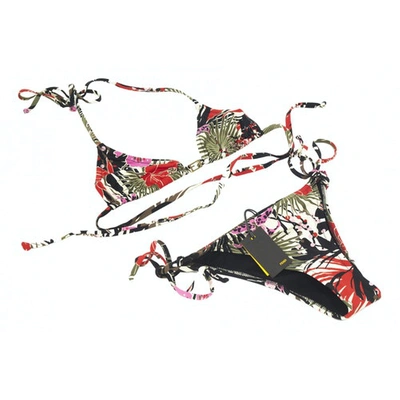 Pre-owned Fendi Two-piece Swimsuit In Multicolour