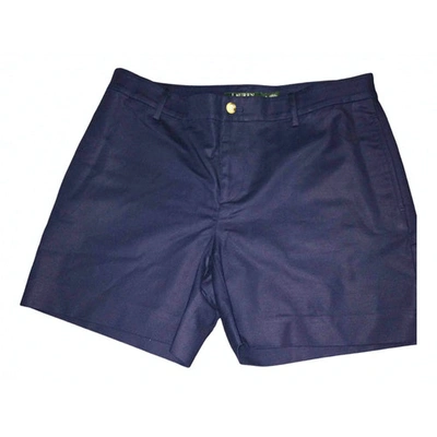 Pre-owned Lauren Ralph Lauren Blue Cotton Shorts