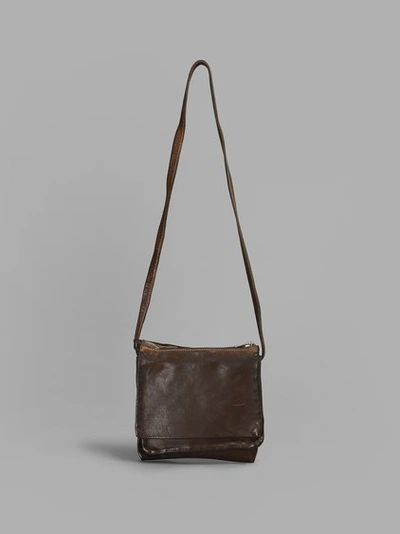 Guidi Brown Shoulder Bag
