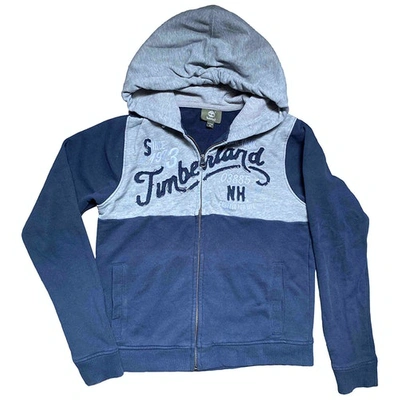 Pre-owned Timberland Blue Cotton Knitwear