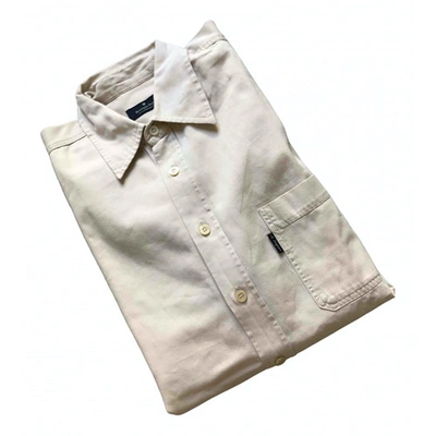 Pre-owned Ermenegildo Zegna Shirt In Beige