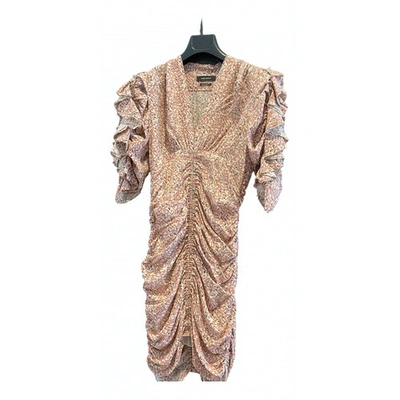 Pre-owned Isabel Marant Pink Silk Dress
