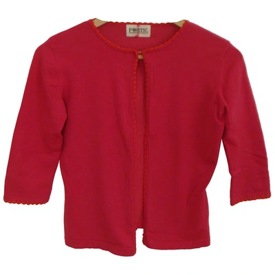 Pre-owned Ports 1961 Pink Cotton Knitwear