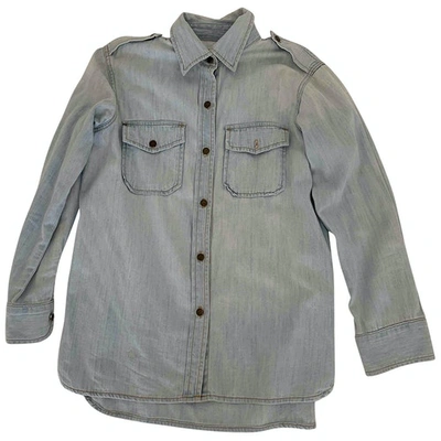 Pre-owned Current Elliott Shirt In Blue