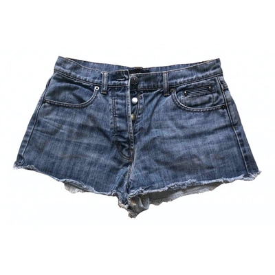 Pre-owned The Kooples Blue Denim - Jeans Shorts Spring Summer 2019