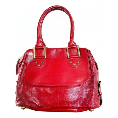 Pre-owned Paul Smith Patent Leather Handbag In Red