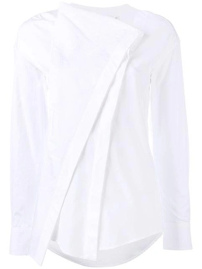 Victoria Beckham Classic Shirt In White