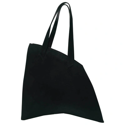 Pre-owned Mugler Handbag In Black