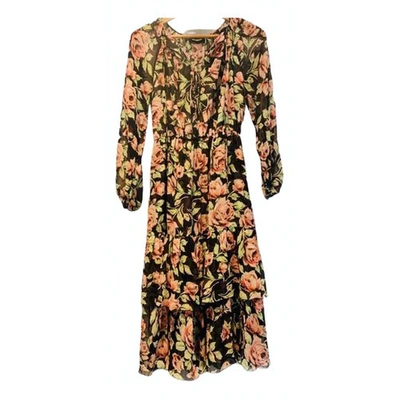 Pre-owned The Kooples Multicolour Silk Dress