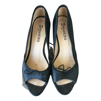Pre-owned Repetto Black Leather Heels