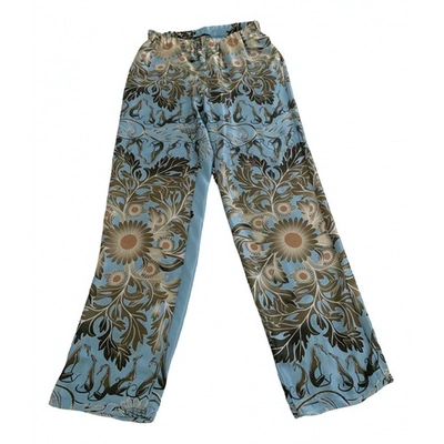 Pre-owned Trussardi Large Pants In Multicolour