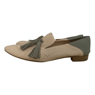 Pre-owned Fratelli Rossetti Leather Flats In Beige