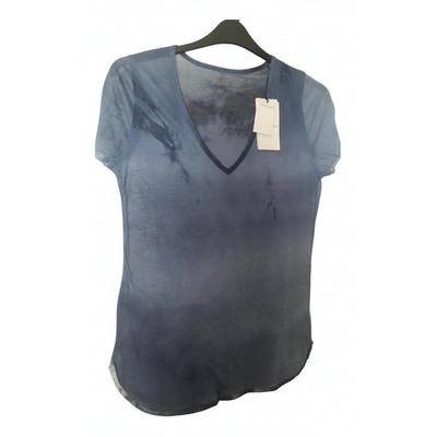Pre-owned Zadig & Voltaire Blue Viscose Top