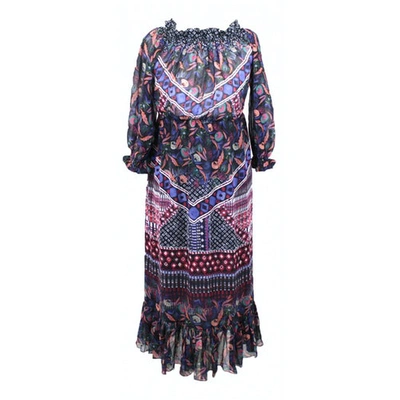 Pre-owned Saloni Multicolour Silk Dress