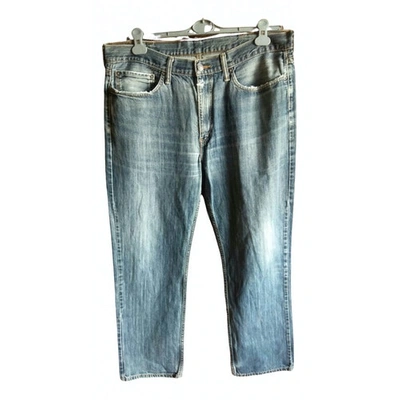 Pre-owned Levi's 514 Straight Jeans In Blue