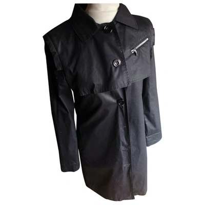 Pre-owned Armani Jeans Trench Coat In Multicolour