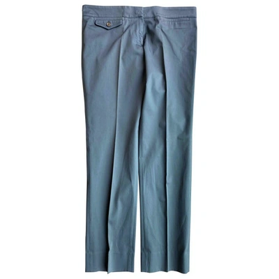 Pre-owned Miu Miu Chino Pants In Khaki