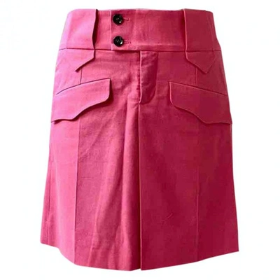Pre-owned Gucci Pink Wool Skirt