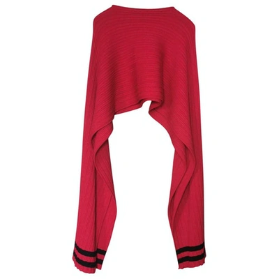 Pre-owned Ferragamo Wool Knitwear In Red