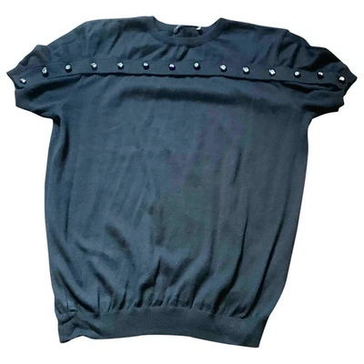 Pre-owned Christopher Kane Black Cotton Top