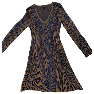 Pre-owned Just Cavalli Brown Dress