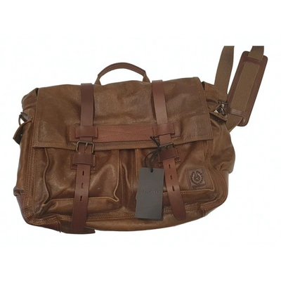 Pre-owned Belstaff Brown Leather Bag