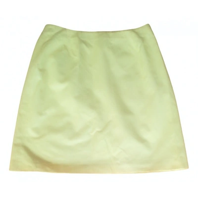 Pre-owned Iceberg Mid-length Skirt In Yellow