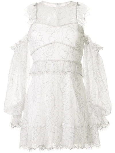 Alice Mccall I Found You Mini Dress In White