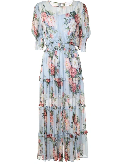 Alice Mccall Pretty Things Midi Dress In Blue