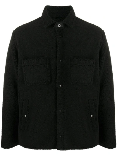 Giorgio Brato Shearling Jacket In Black