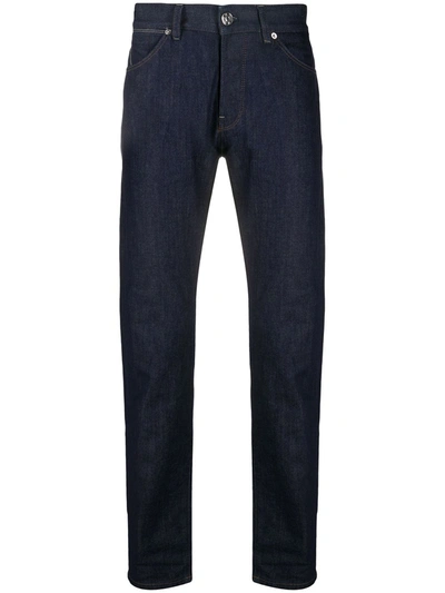 Pt05 Mid-rise Straight Leg Jeans In Blue