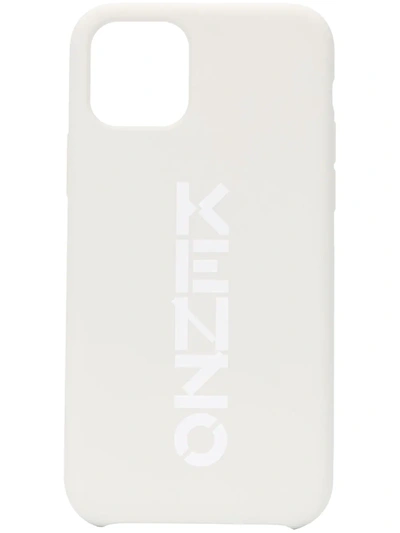 Kenzo Logo Print Iphone 11 Pro Max Case In White