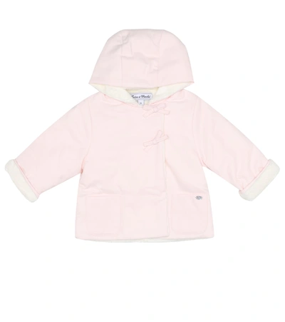 Tartine Et Chocolat Baby Faux Fur-lined Coat In Pink