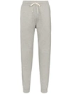 Reigning Champ Slim Cotton-jersey Track Pants In Grau