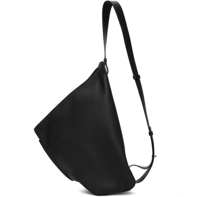 Loewe Anton Small Grained-leather Backpack In Black