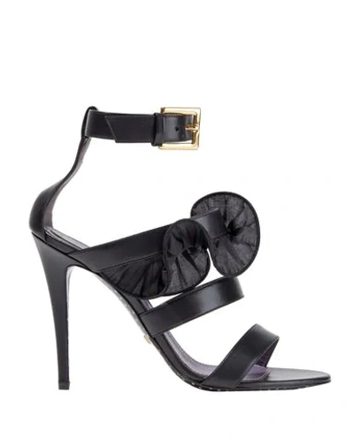 Emanuel Ungaro Sandals In Black