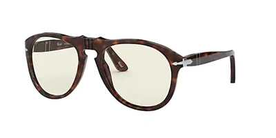 Persol 649 In Photochromic Clear To Grey With Blue Lig