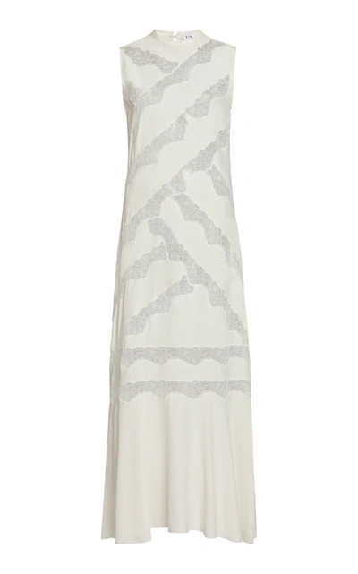 chinese dress ladies Montparnasse Gown | Black Silk & Japanese Lace Event Dress