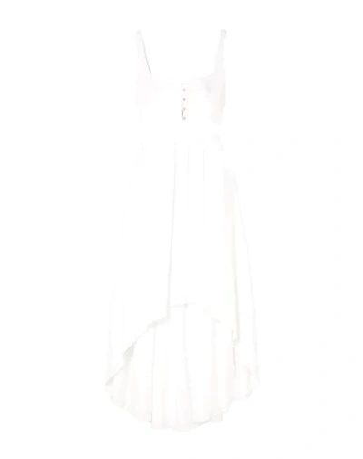 Esteban Cortazar Midi Dresses In White