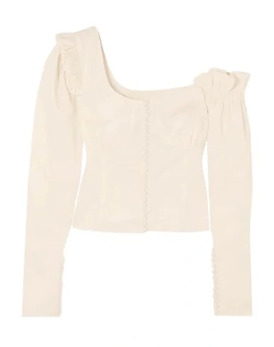 Magda Butrym Blouses In Ivory