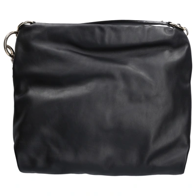 Jimmy Choo Handbag Callie Calfskin In Black