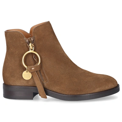 See By Chloé Ankle Boots Brown Sb331