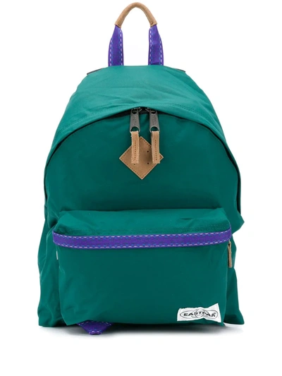 Eastpak Logo Patch Backpack In Green