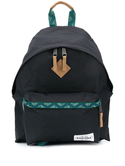 Eastpak Embroidered Logo Patch Backpack In Black