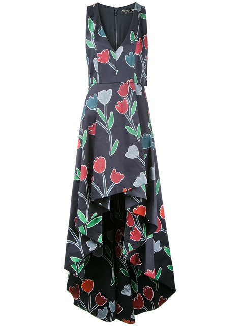 Alice And Olivia Beckie Gown In Black | ModeSens