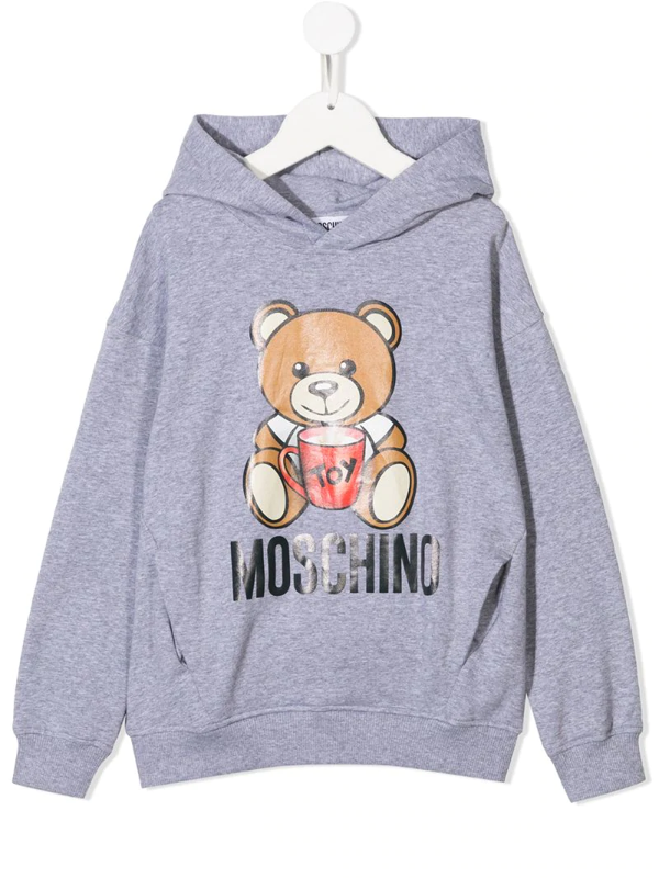 grey teddy bear hoodie