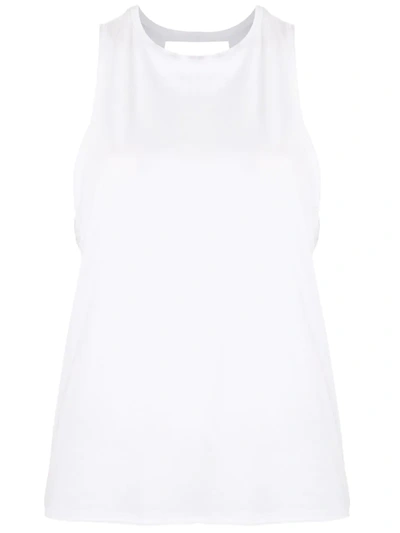 Alala Keyhole Muscle Top In White